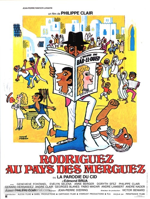 Rodriguez au pays des merguez - French Movie Poster