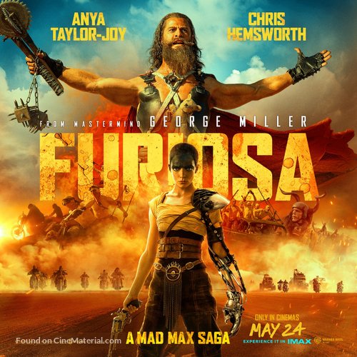 Furiosa: A Mad Max Saga - British Movie Poster