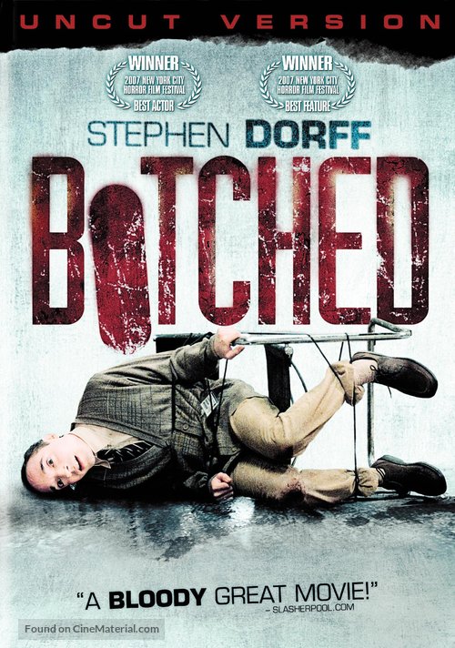 Botched - DVD movie cover