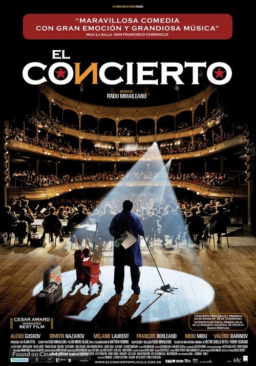 Le concert - Argentinian Movie Poster