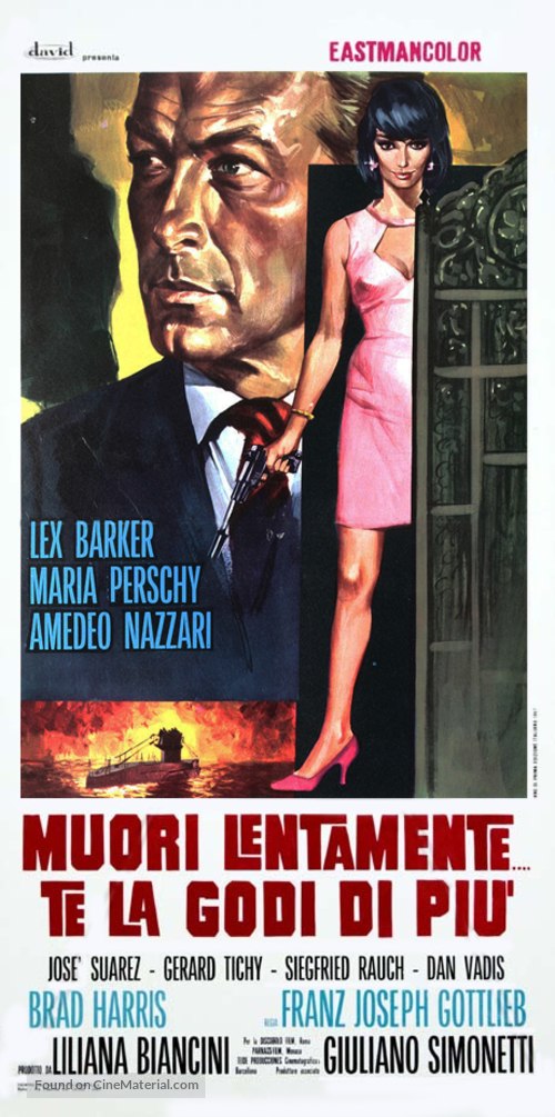 Mister Dynamit - morgen k&uuml;&szlig;t Euch der Tod - Italian Movie Poster