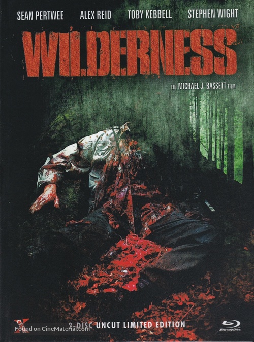 Wilderness - German Blu-Ray movie cover