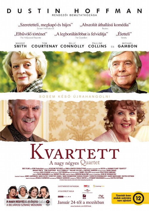 Quartet - Hungarian Movie Poster