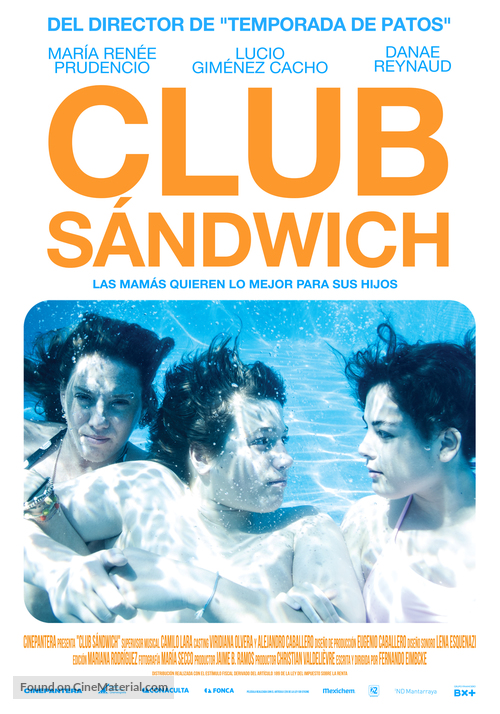 Club S&aacute;ndwich - Mexican Movie Poster