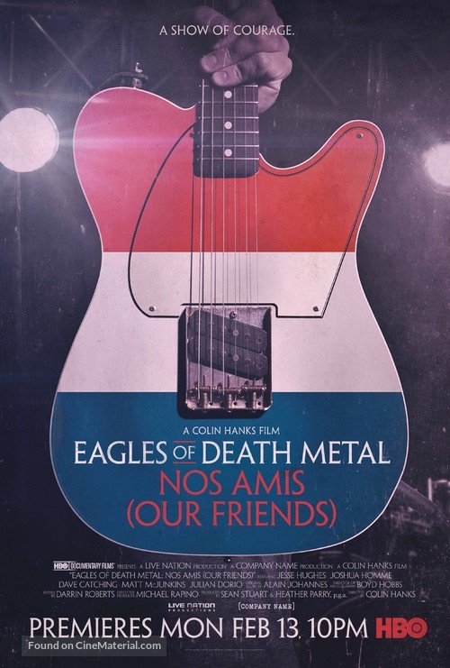 Eagles of Death Metal: Nos Amis (Our Friends) - Movie Poster