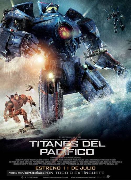 Pacific Rim - Argentinian Movie Poster