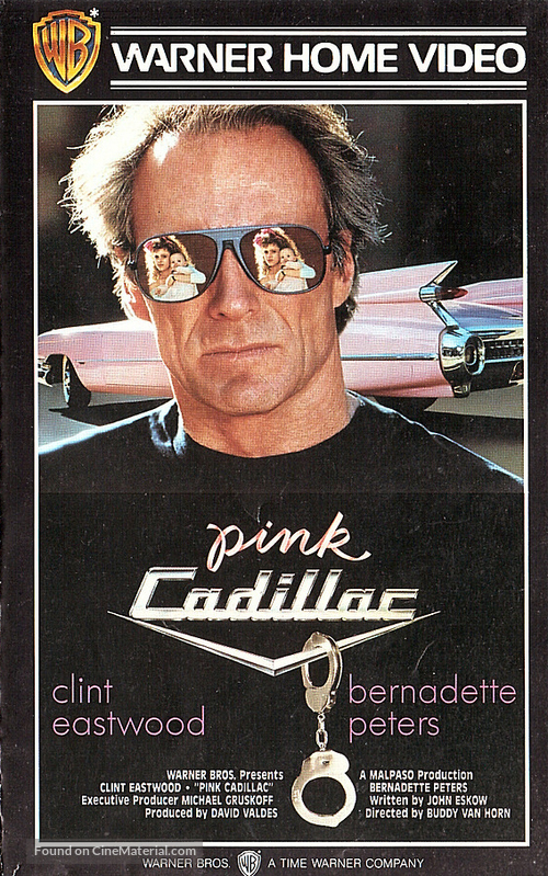 Pink Cadillac - Finnish VHS movie cover