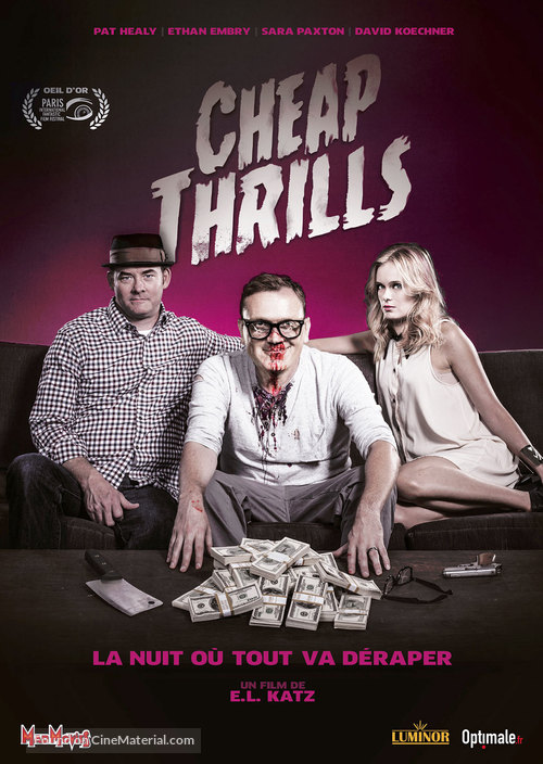 Cheap Thrills - French DVD movie cover