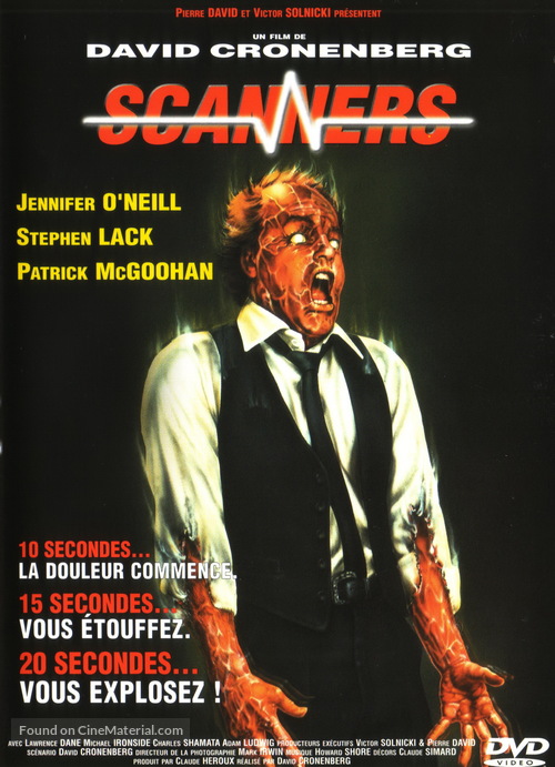 Scanners - French Movie Cover