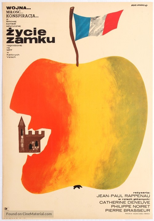 La vie de ch&acirc;teau - Polish Movie Poster