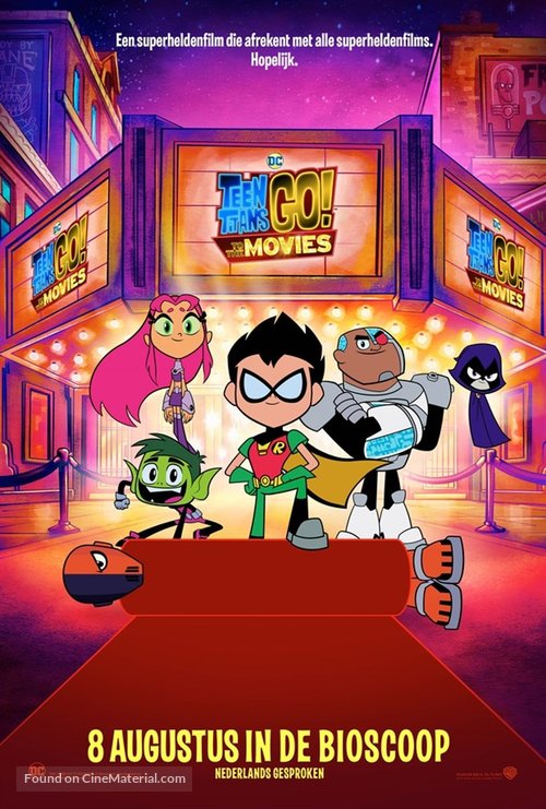 Teen Titans Go! To the Movies - Dutch Movie Poster