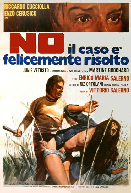 No il caso &egrave; felicemente risolto - Italian Movie Poster