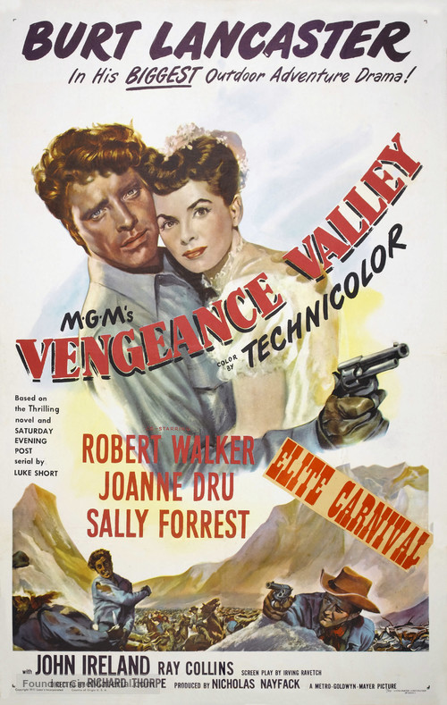 Vengeance Valley - Movie Poster