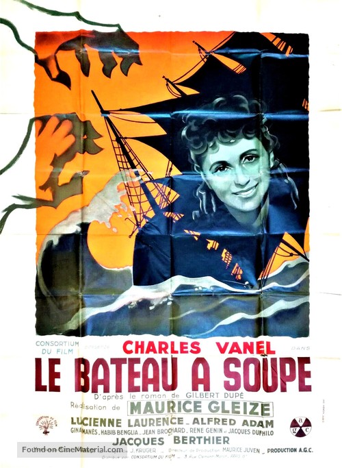 Le bateau &agrave; soupe - French Movie Poster