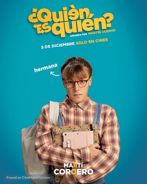 &iquest;Qui&eacute;n es qui&eacute;n? - Spanish Movie Poster