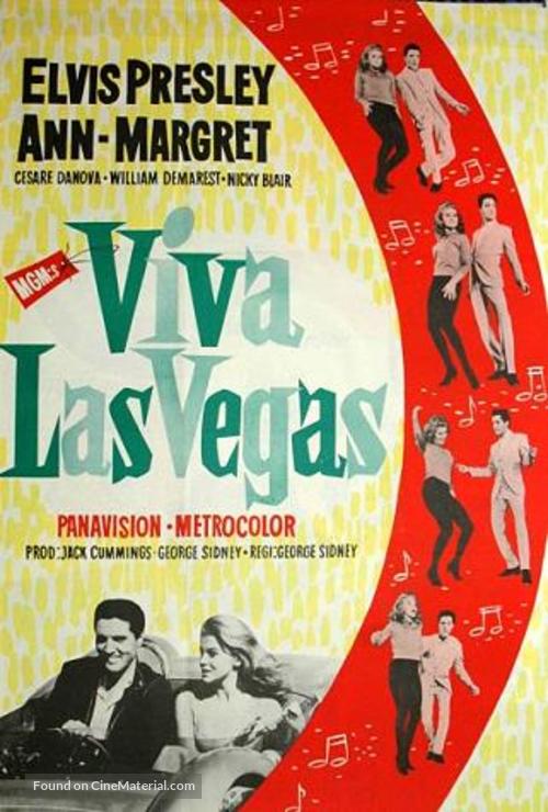 Viva Las Vegas - Swedish Movie Poster