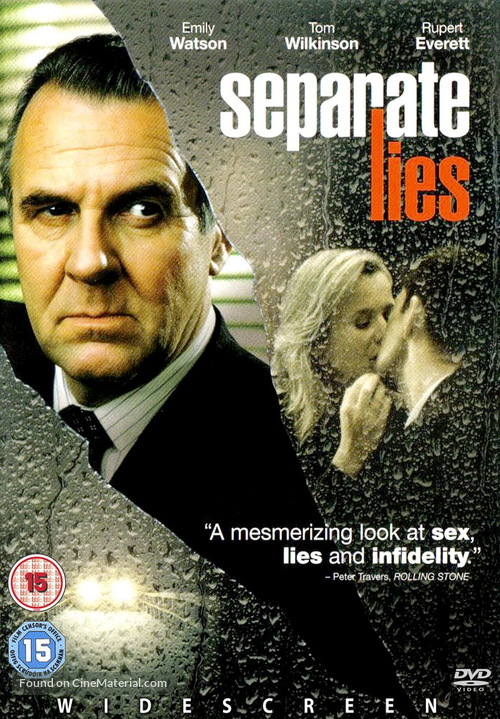 Separate Lies - British Movie Cover