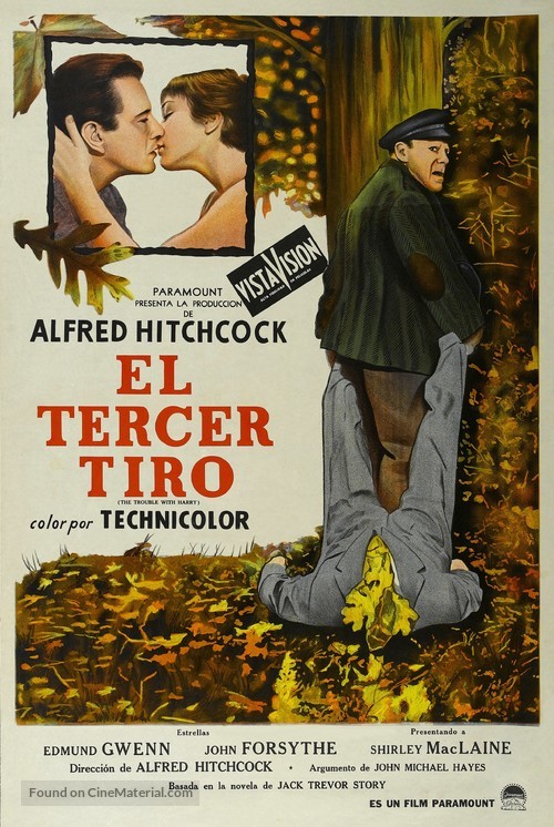 The Trouble with Harry - Argentinian Movie Poster