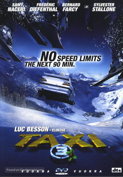 Taxi 3 - Finnish DVD movie cover