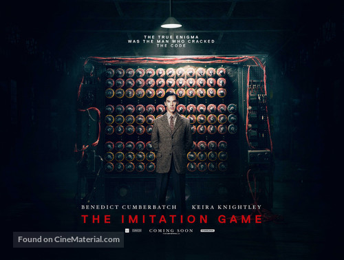 The Imitation Game - British Movie Poster