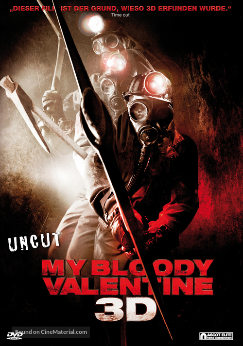 My Bloody Valentine - Swiss DVD movie cover
