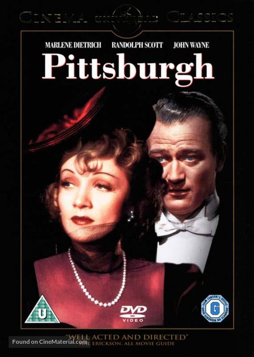 Pittsburgh - British DVD movie cover