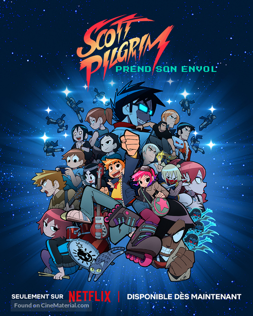 &quot;Scott Pilgrim Takes Off&quot; - French Movie Poster