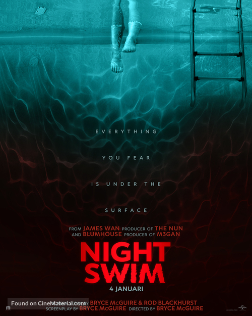 Night Swim - Malaysian Movie Poster