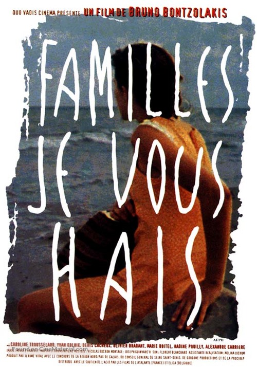 Familles je vous hais - French poster