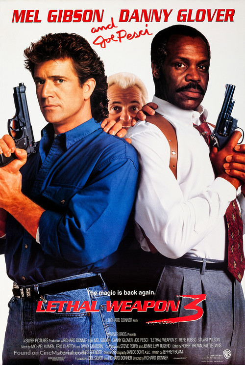 Lethal Weapon 3 - Movie Poster