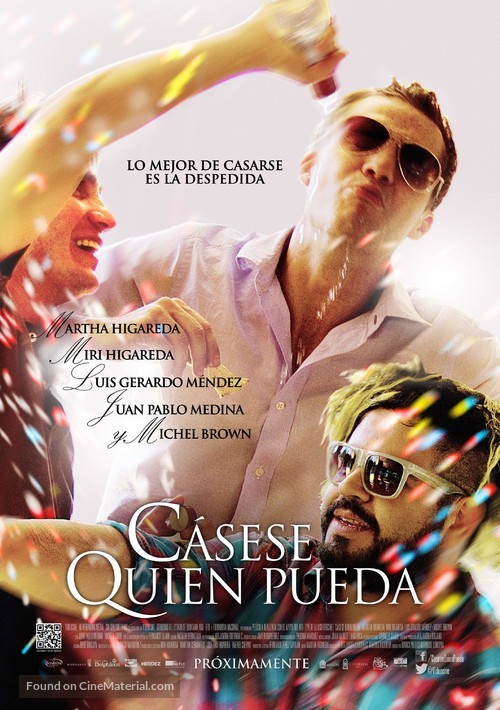 C&aacute;sese quien pueda - Mexican Movie Poster