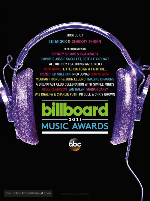 2015 Billboard Music Awards - Movie Poster