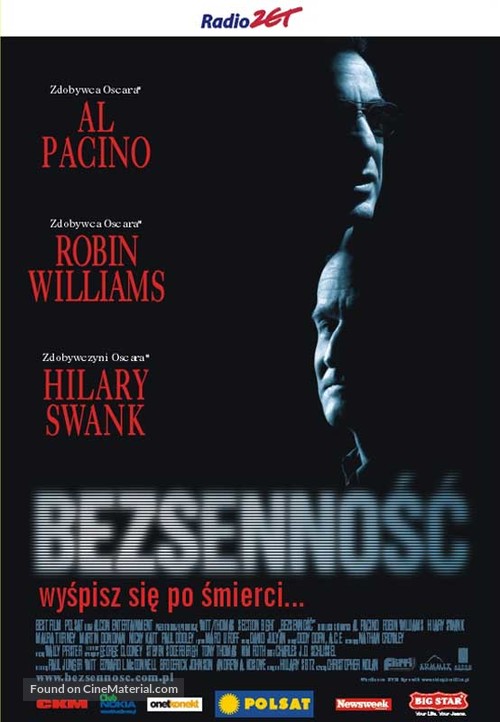 Insomnia - Polish Movie Poster