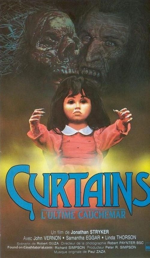 Curtains - French Movie Cover