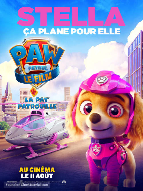 Paw Patrol: The Movie - French Movie Poster