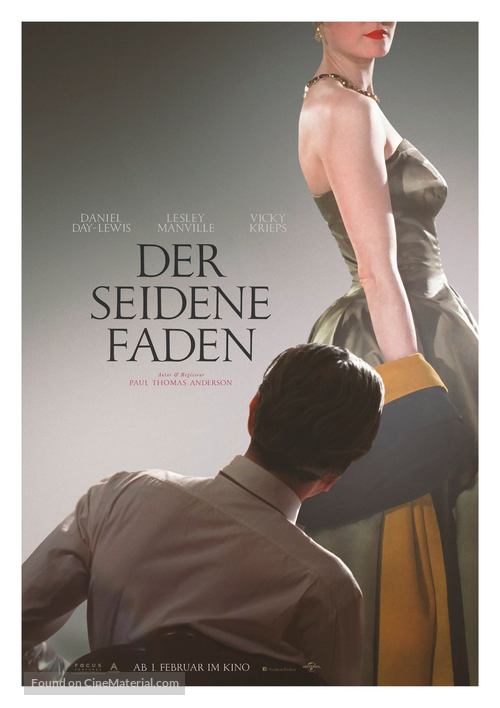 Phantom Thread - German Movie Poster