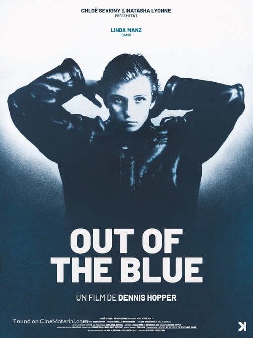 Out of the Blue - French Re-release movie poster