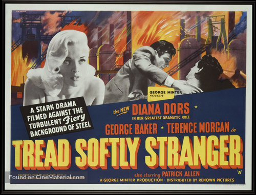 Tread Softly Stranger - British Movie Poster
