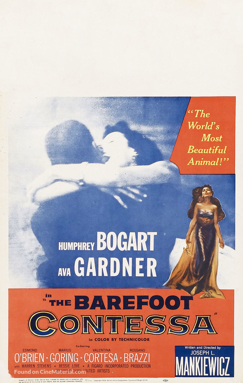 The Barefoot Contessa - Movie Poster