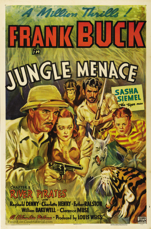 Jungle Menace - Movie Poster