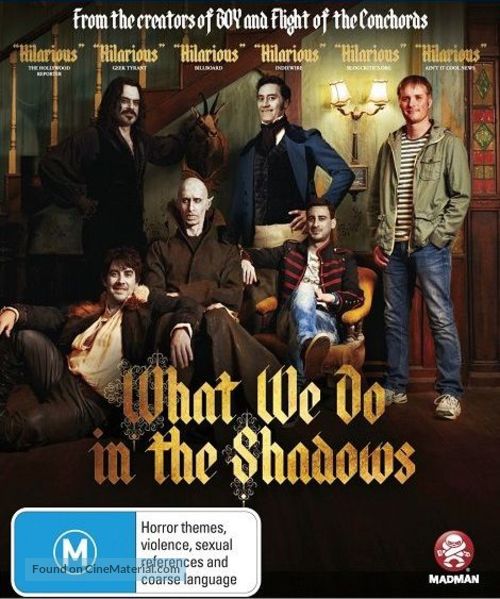 What We Do in the Shadows - Australian Blu-Ray movie cover