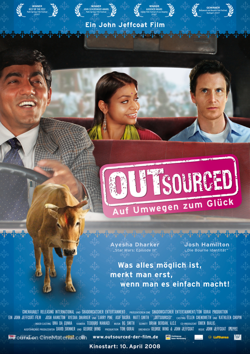 Outsourced - German Movie Poster