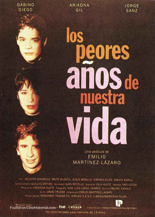 Peores a&ntilde;os de nuestra vida, Los - Spanish Movie Poster