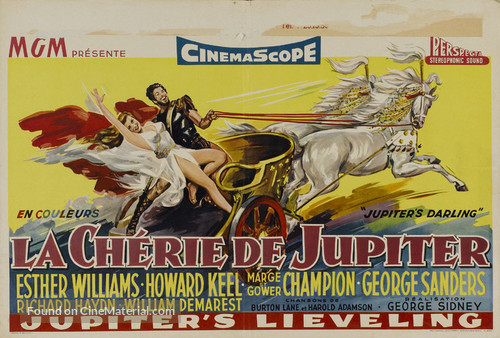 Jupiter&#039;s Darling - Belgian Movie Poster