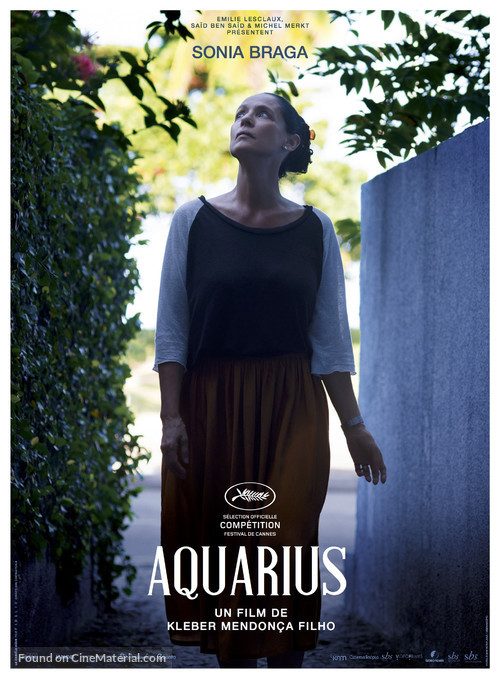 Aquarius - French Movie Poster
