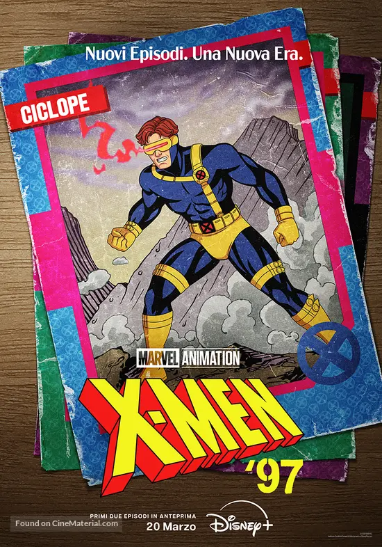 &quot;X-Men &#039;97&quot; - Italian Movie Poster