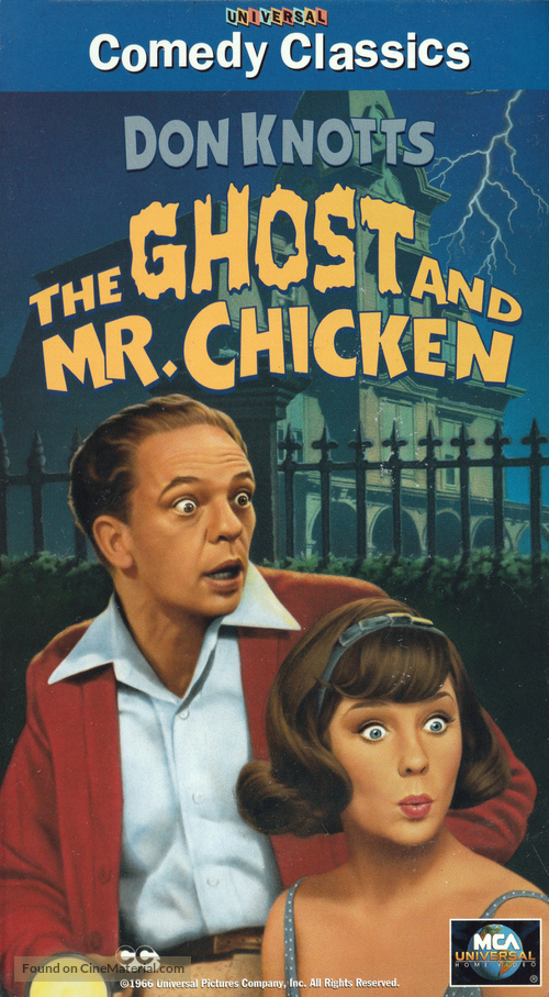 The Ghost and Mr. Chicken - Movie Cover