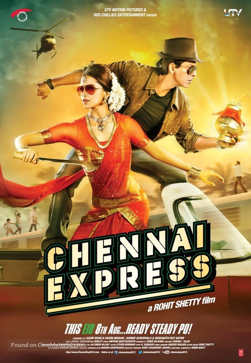 Chennai Express - Indian Movie Poster