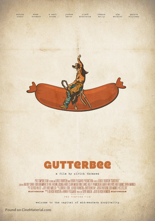 Gutterbee - Danish Movie Poster