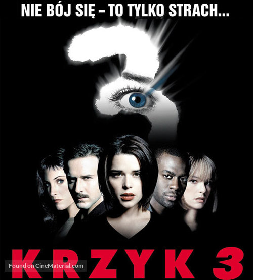 Scream 3 - Polish Movie Poster